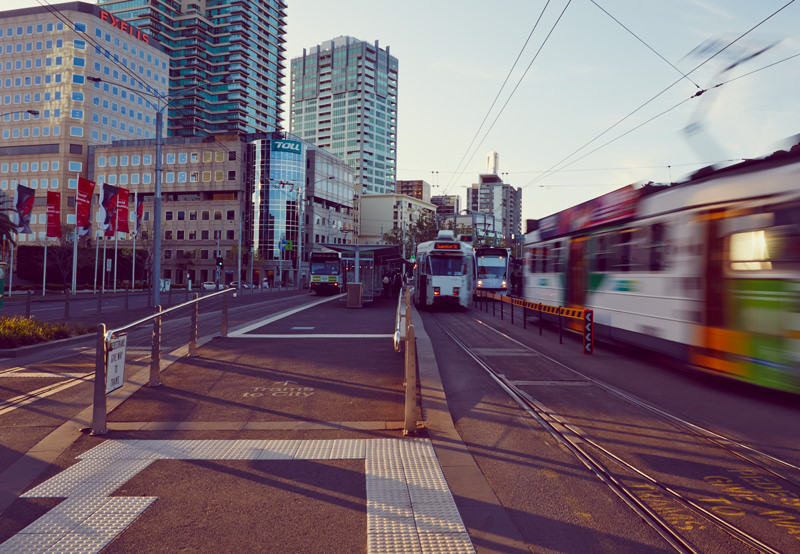 Domain Interchange, St Kilda Road